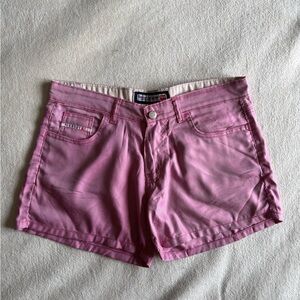 Vintage Y2K Diesel Pink Mid Rise Shorts | Size 27–29
